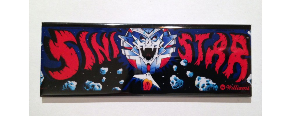Sinistar - Marquee - Magnet - Williams